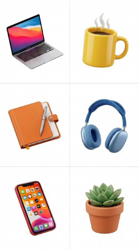 3D Emoji Product Grid