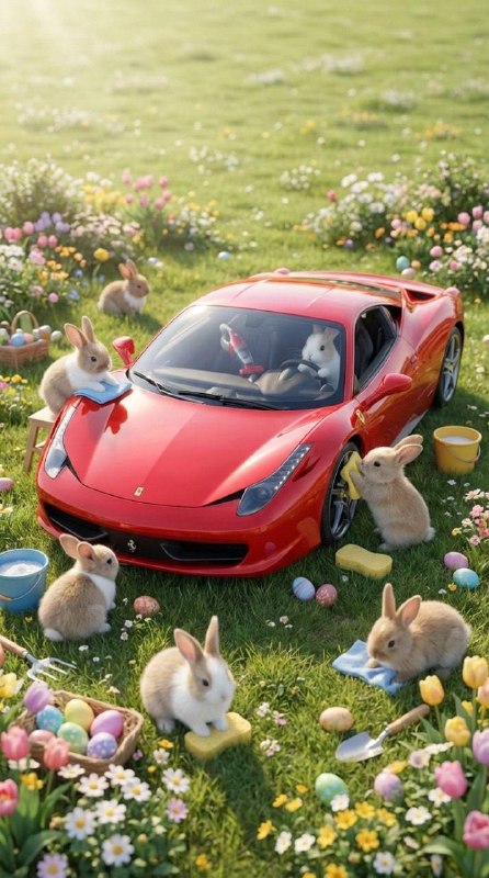 Easter Bunny Car Detailers