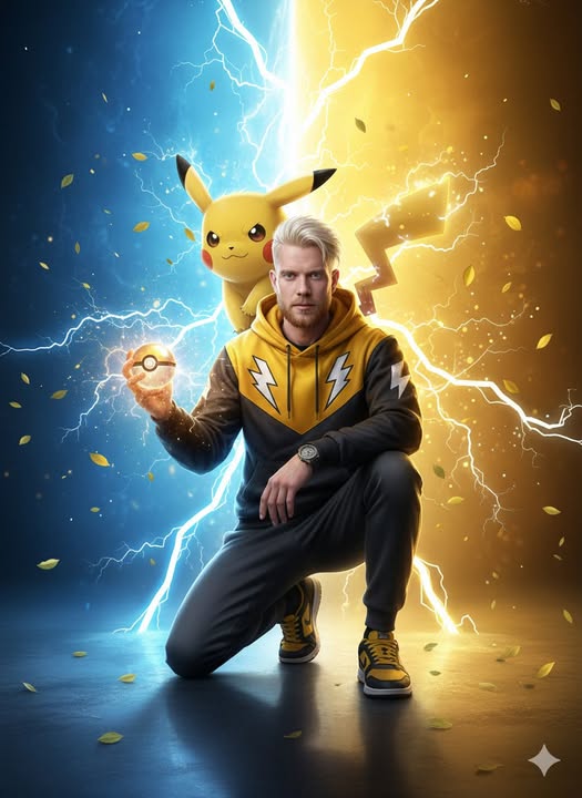 A highly detailed fantasy poster of this man in the above image