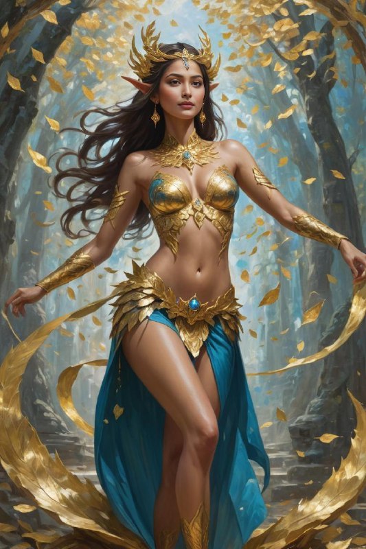 Ancient Thai Mythical Impressionism