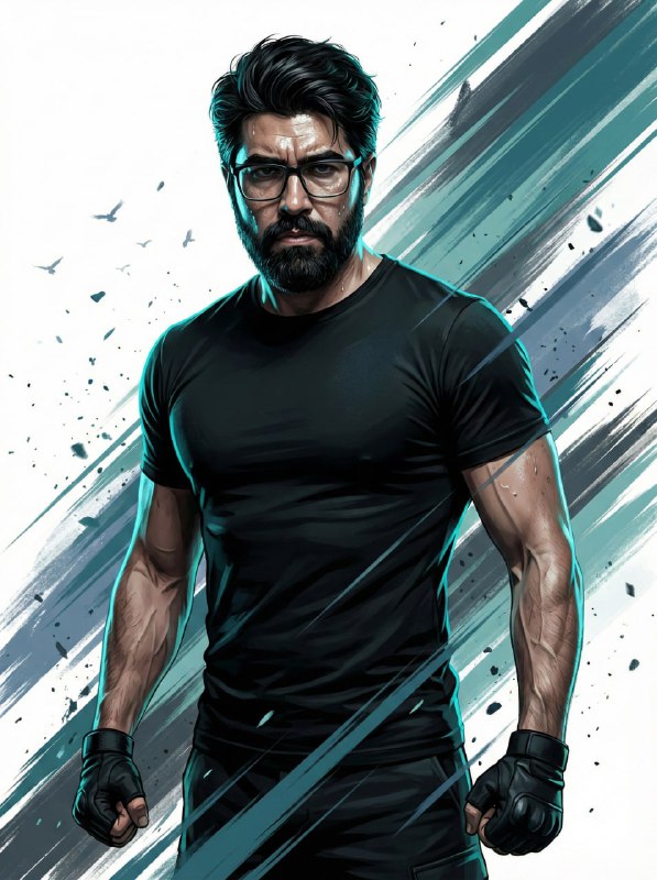 Cinematic Action Poster Hyper-Realism