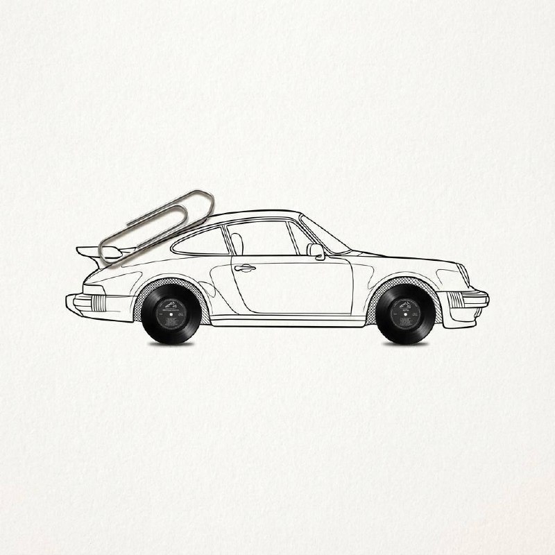 Minimalist Mixed-Media Line Art Concept