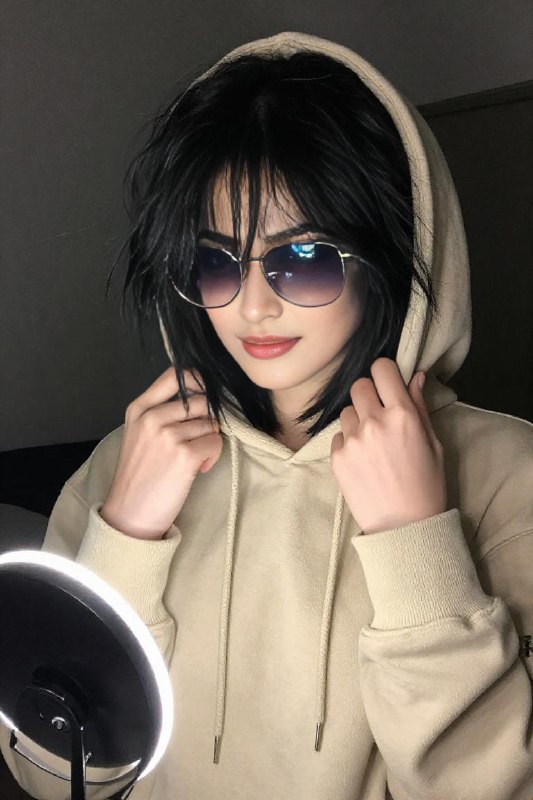 Moody Indoor Punk Cutie — LED Glow Drama