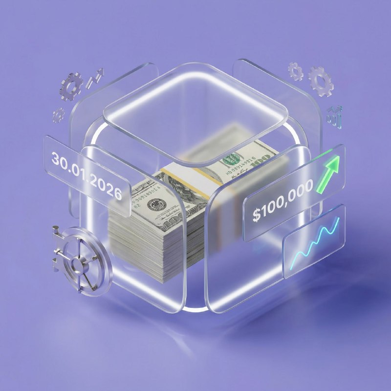 Isometric Glassmorphism Finance — Soft Clay Minimalism