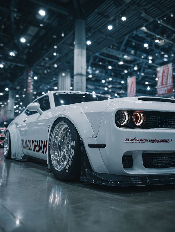 Black Demon Widebody — Aggressive Auto Show Cinematic