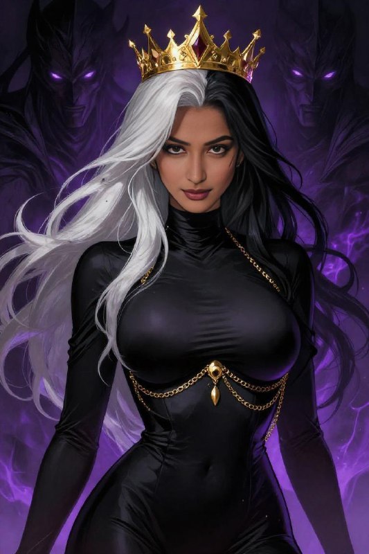 Obsidian Crown — Dark Fantasy Empress