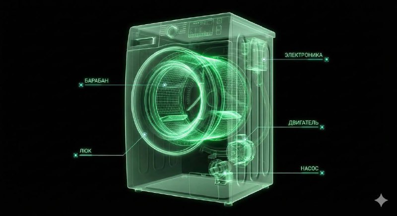 Cyberpunk Neon X-Ray — Watch Anatomy Scan