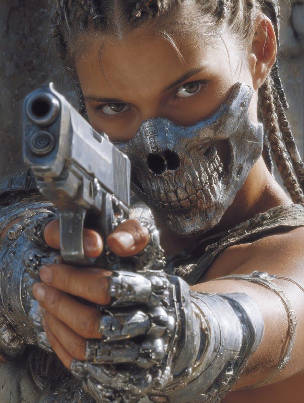 Chrome Reaper — Cyberpunk Gunslinger