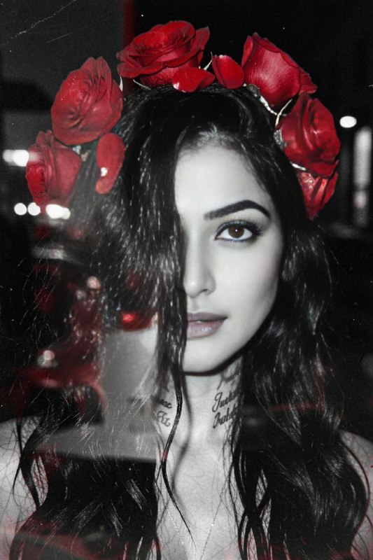 Noir Rose Apparition — Experimental Film Portrait