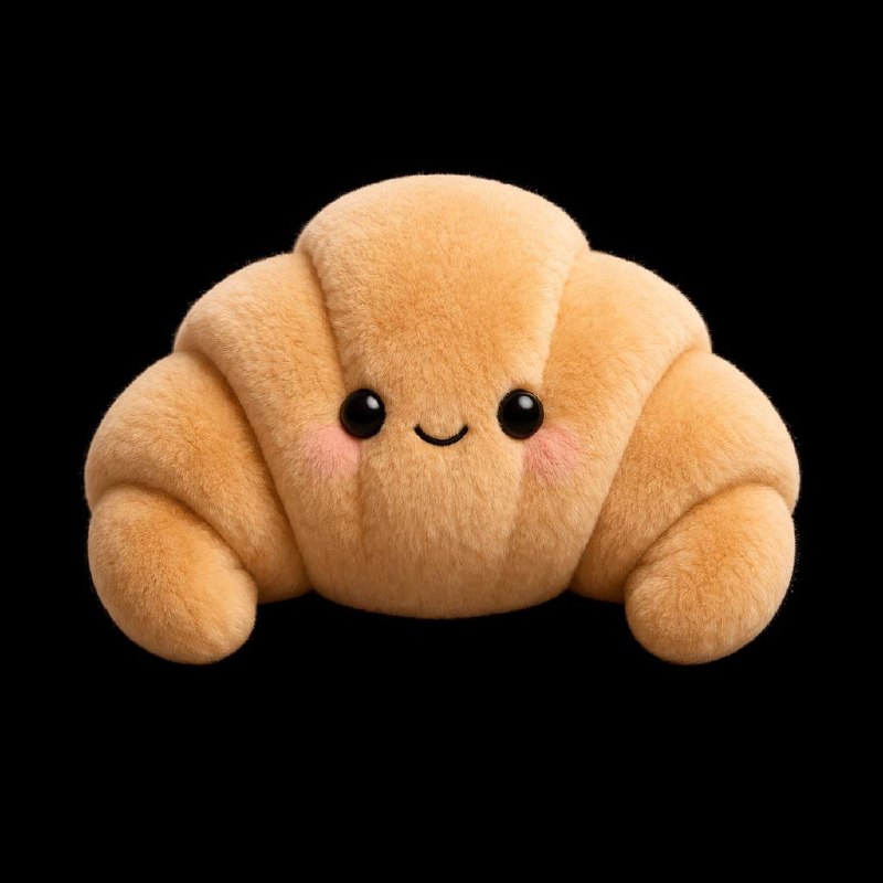 Plush Toy Soft Sculpt Render