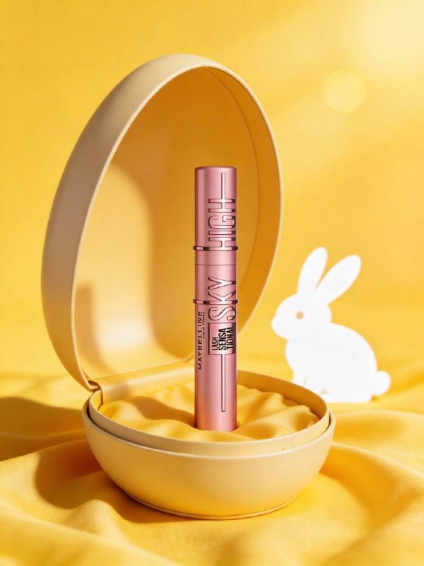 Monochrome Easter Luxury Product Scene