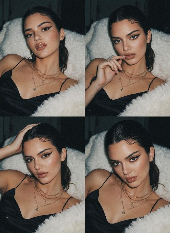 Vintage Flash Selfie Collage