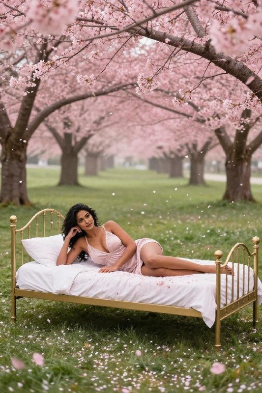 Cherry Blossom Dream Bedscape