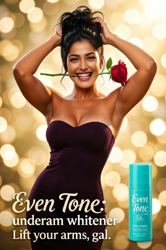 Luxury Beauty Ad Hyperrealism