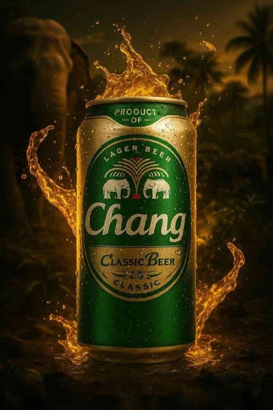 Cinematic Beverage Can Splash
