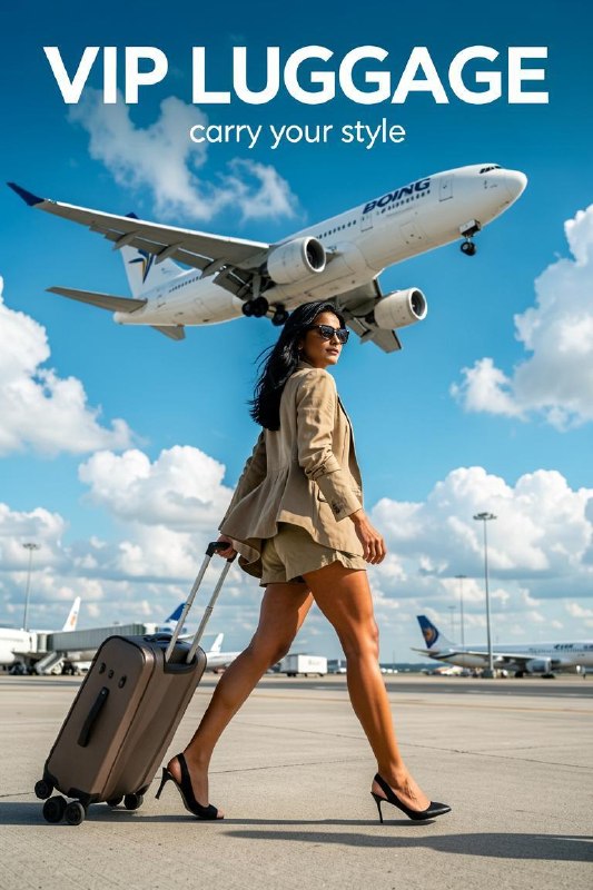 Luxury Airport Fashion Campaign