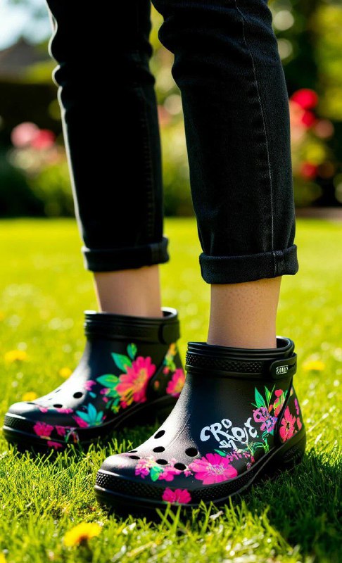 Crocs Neon Garden Editorial