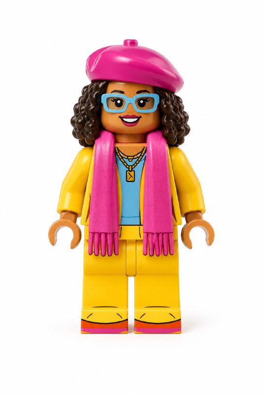 Photoreal LEGO Minifigure Portrait