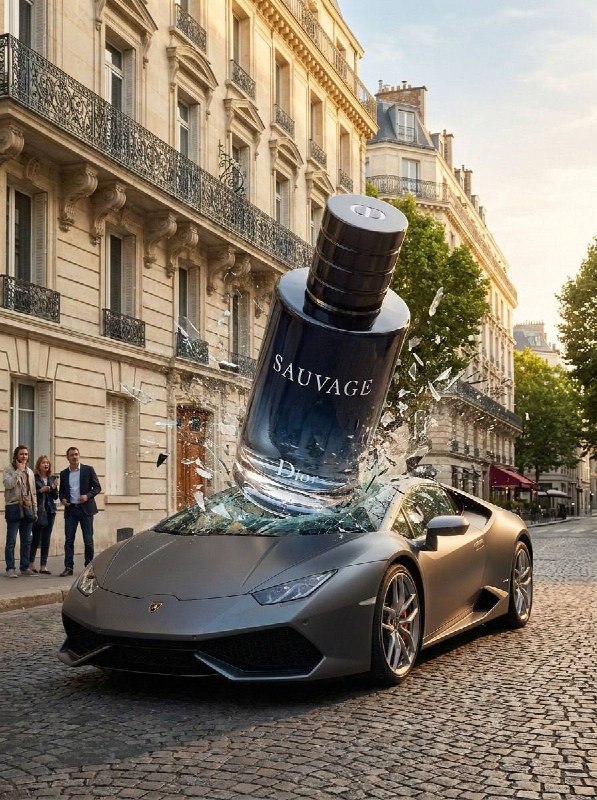 Luxury Impact — Surreal Editorial Supercar Campaign