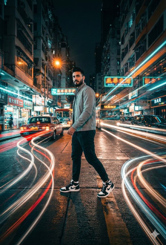 High-contrast cinematic
