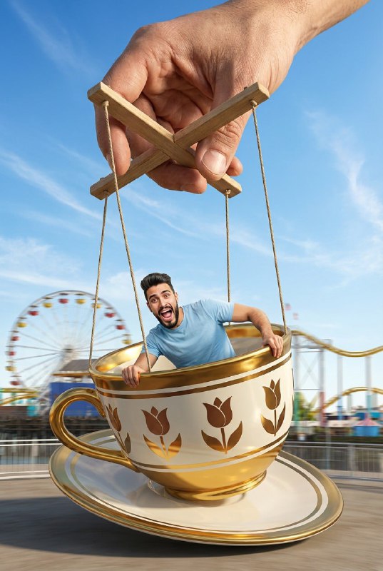 Surreal Puppet Teacup Ride