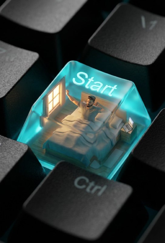 Surreal Keycap Bedroom Macro