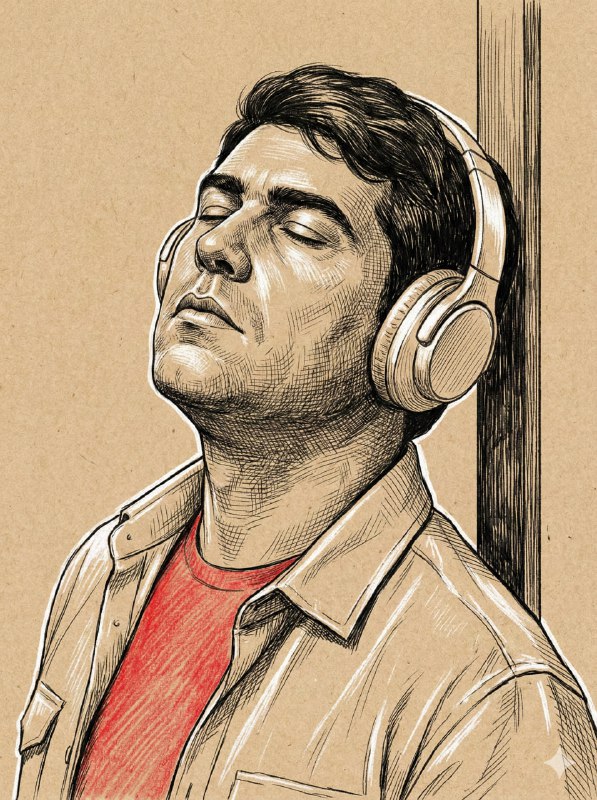 A person portrayed in a hyper-realistic digital pen-and-ink