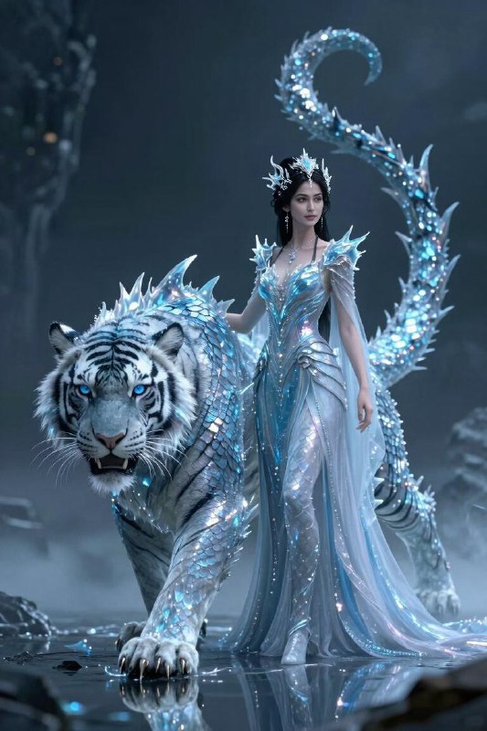 Epic Frozen Dark Fantasy